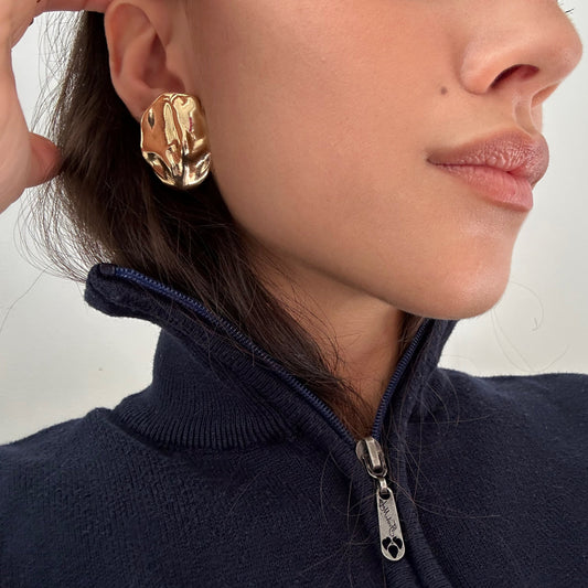 PENDIENTES BABY DUNA ORO