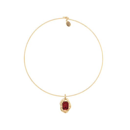 COLLAR CALA SCARLET