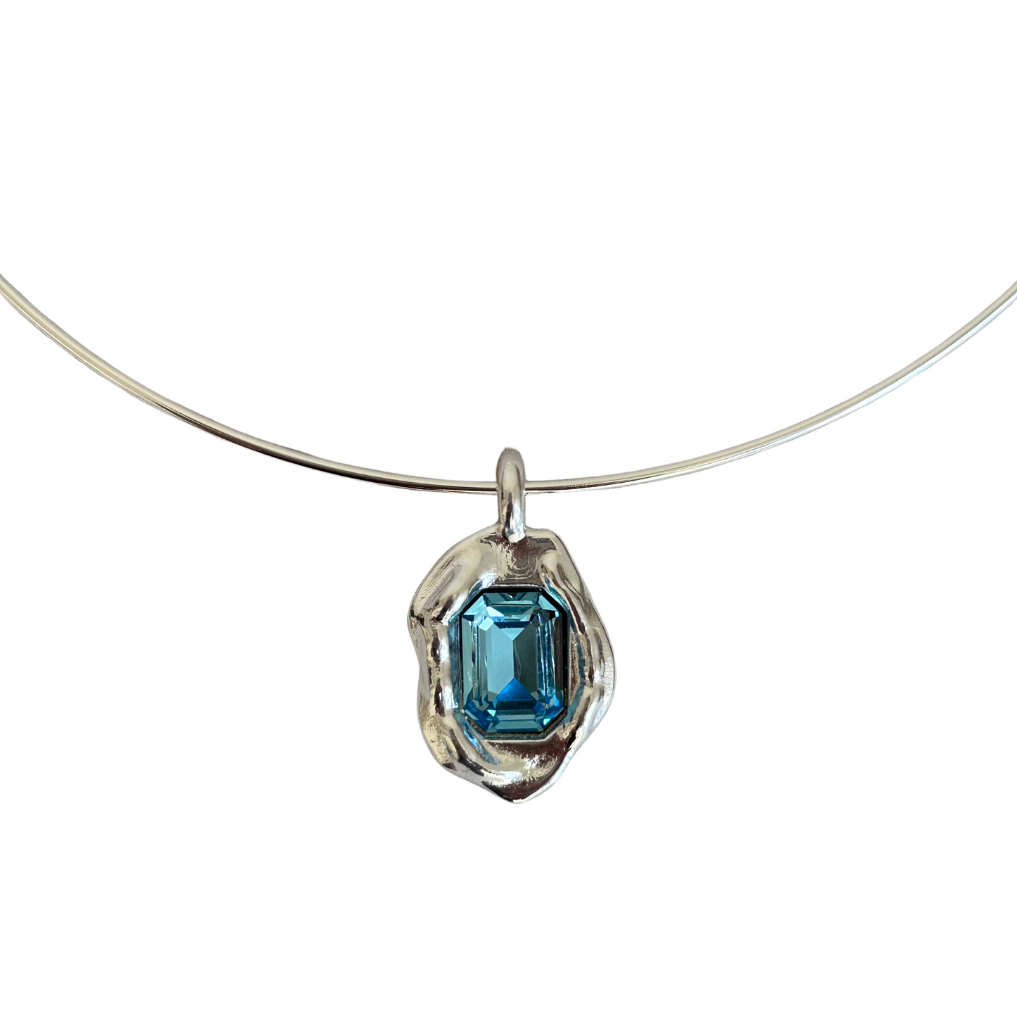 COLLAR CALA AQUAMARINA