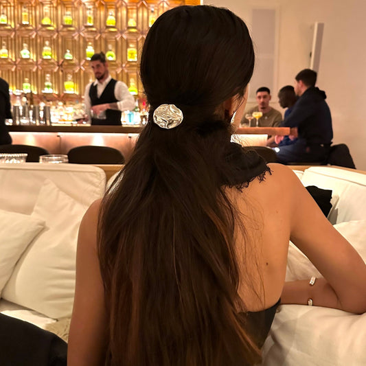 PINZA DE PELO DUNA PLATA