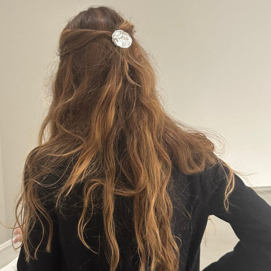 PINZA DE PELO DUNA PLATA