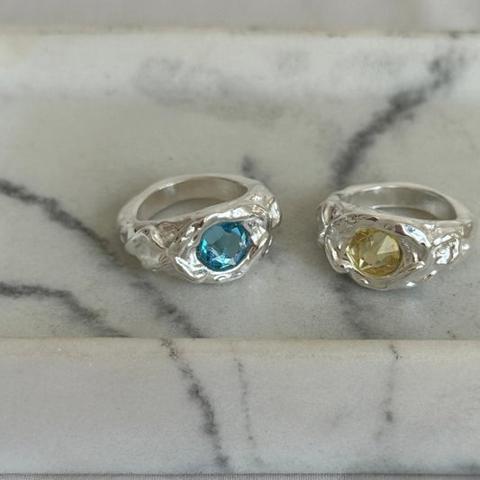 ANILLO CALA AQUAMARINA