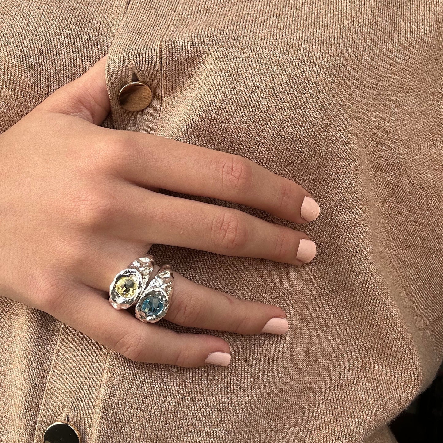 ANILLO CALA AQUAMARINA