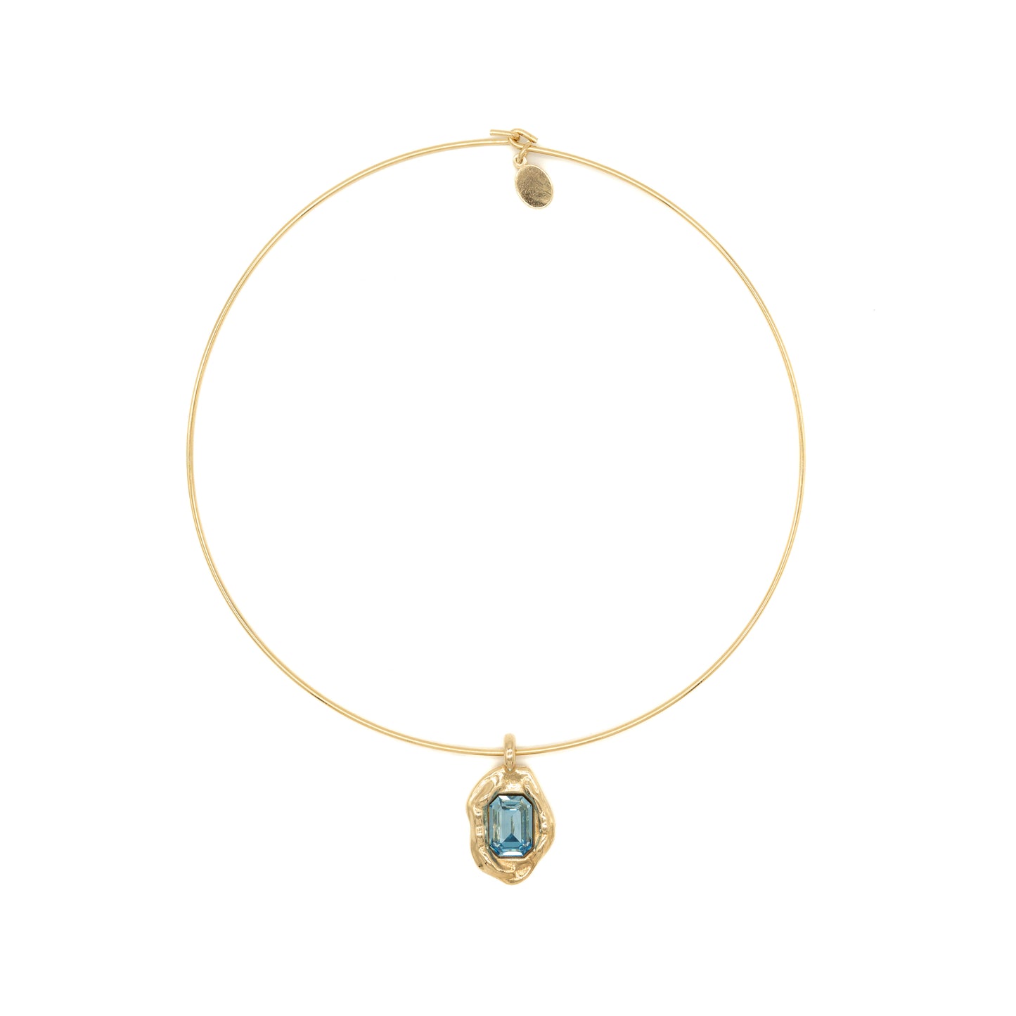 COLLAR CALA AQUAMARINA