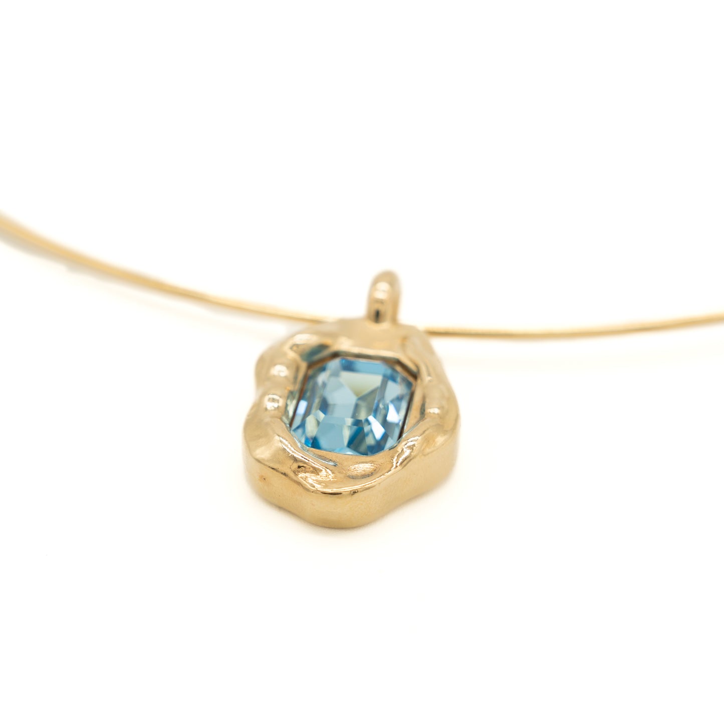 COLLAR CALA AQUAMARINA