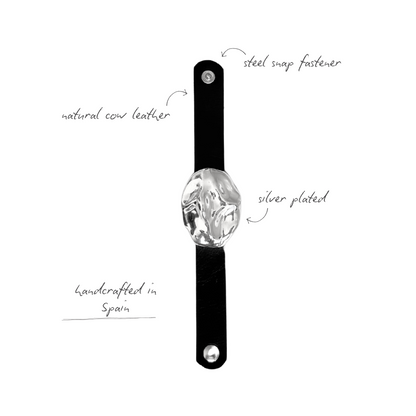 BRAZALETE SILVER NOIR