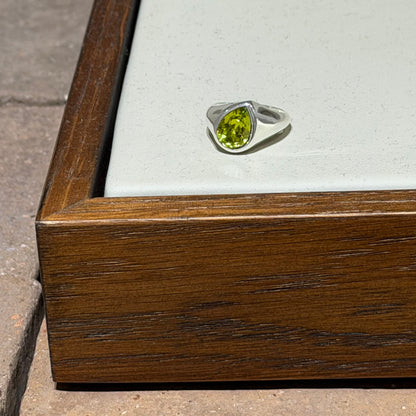 GOTA OLIVA PLATA