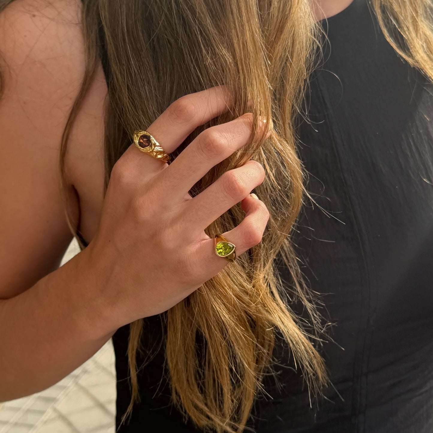 GOTA OLIVA ORO