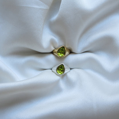 GOTA OLIVA PLATA