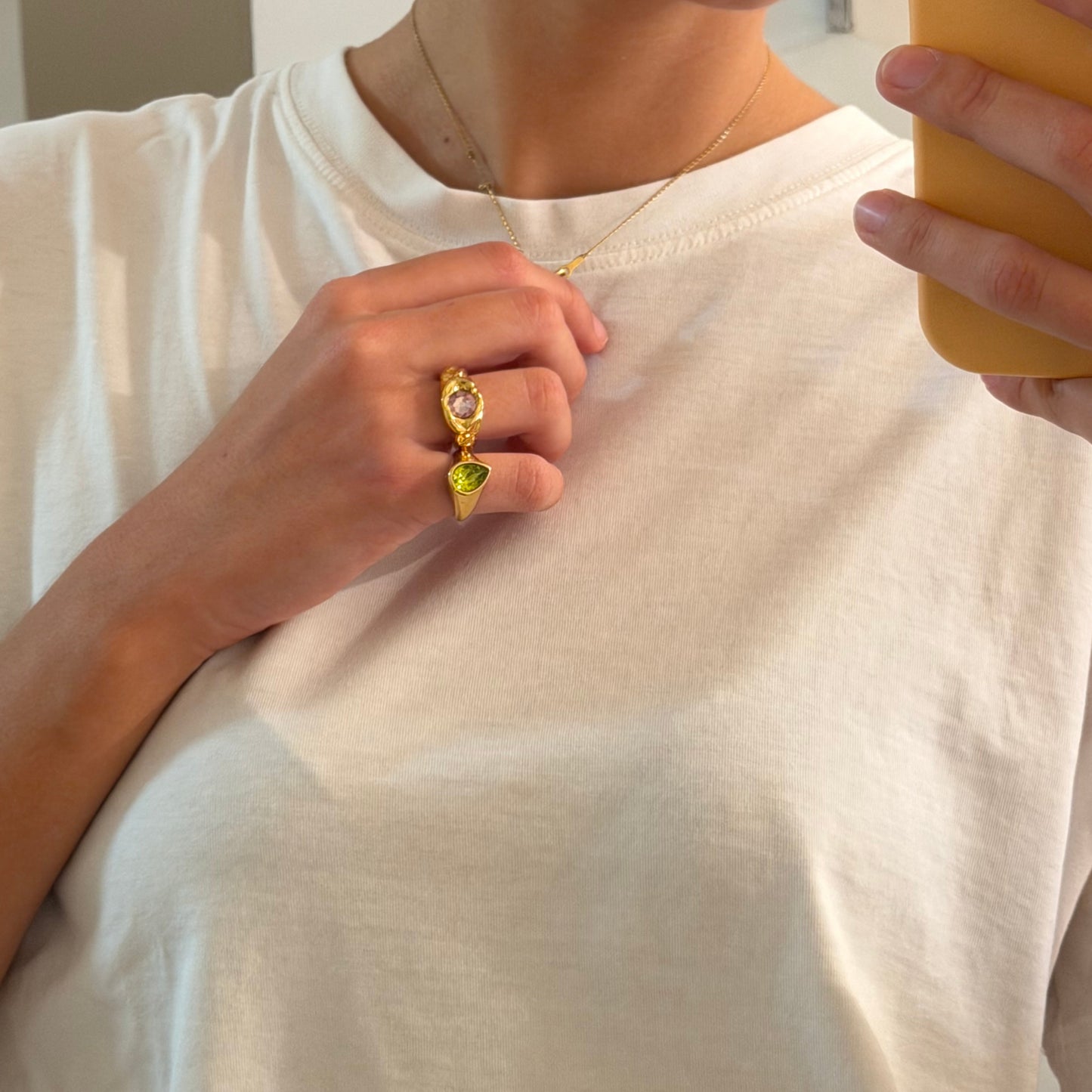 GOTA OLIVA ORO