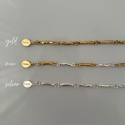 CADENA BONES ORO