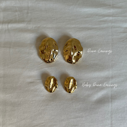 PENDIENTES BABY DUNA ORO