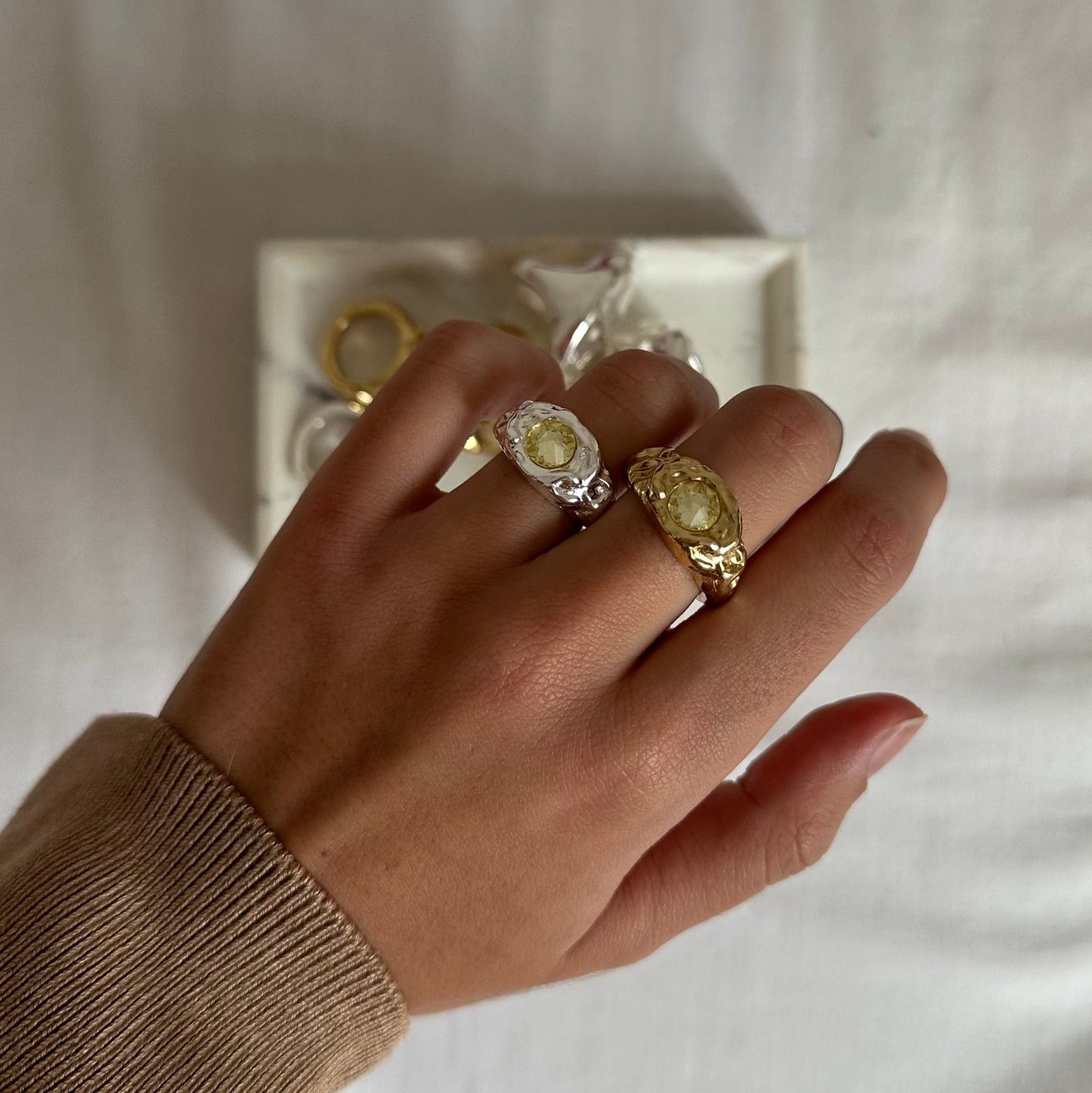 ANILLO CALA CRYSTALLINE