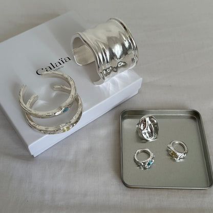 BRAZALETE DUNA PLATA