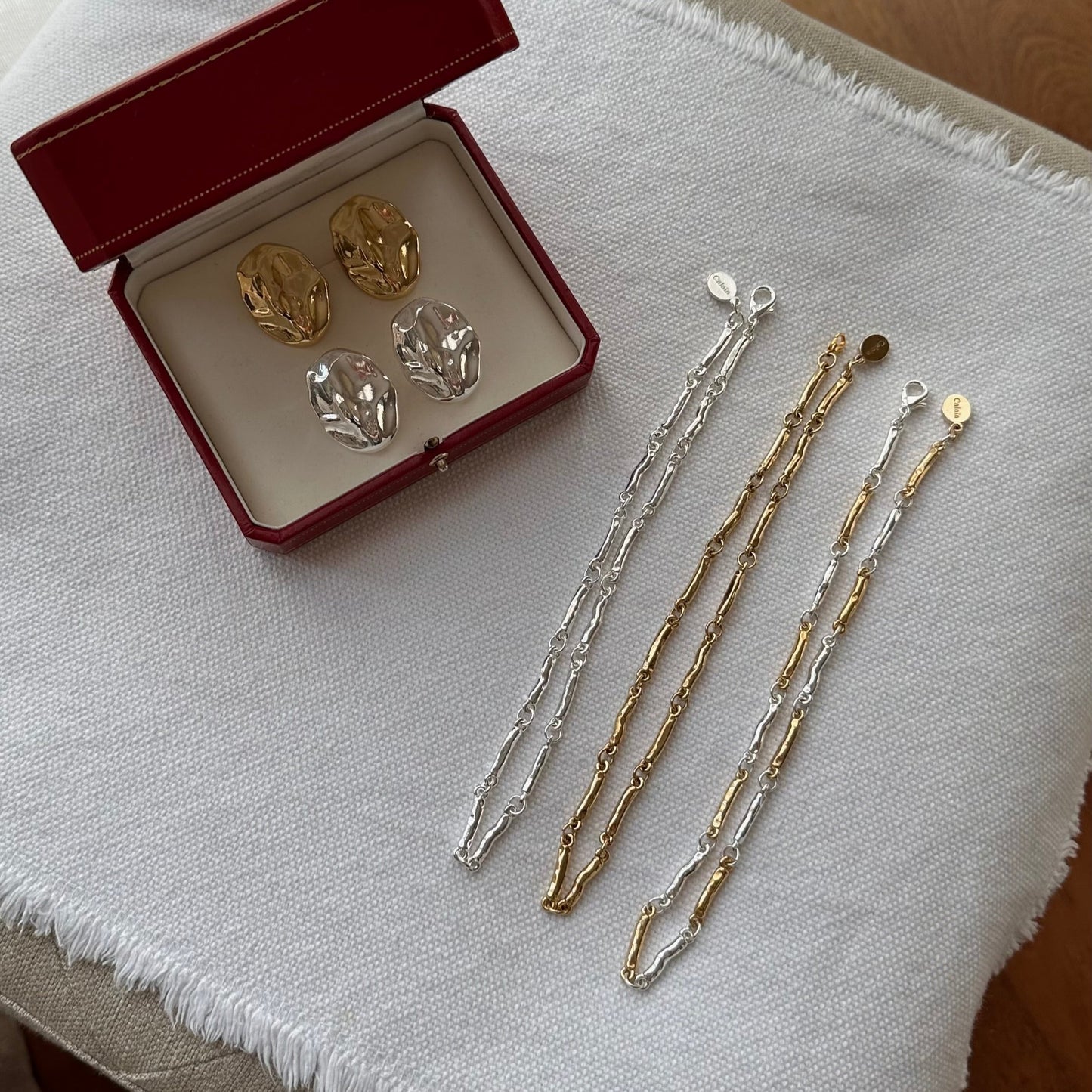 CADENA BONES PLATA