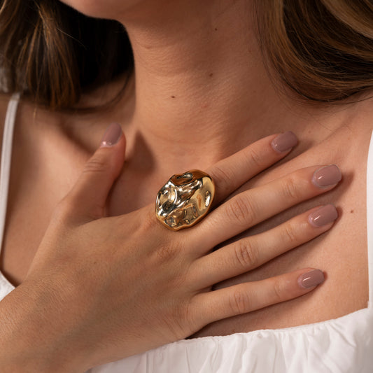 ANILLO DUNA ORO