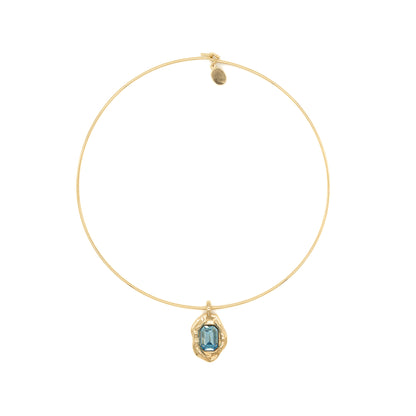 COLLAR CALA AQUAMARINA